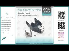 0445116 Serisi Demosu için F00GX17005 Piezo Kontrol Bosch Enjektör Valfını Görüntüle