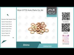 100 ADET Common Rail Enjektör Shim F00RJ01453 Bakır Yıkama F 00R J01 453