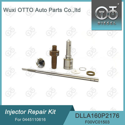 Common Rail Enjektör Tamir Kiti 0445110616, Dizel Yakıt Enjektörü Yenileme Tamir Kiti Yedek Parçaları