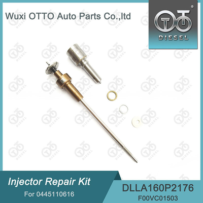 Bosch 0445110616 Enjektör Tamir Takımı, DLLA162P2176 Nozul ile