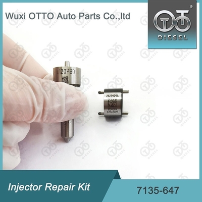 Nozzle-Valve Kit Nozzle-CVA Kit 7135-647 Delphi Enjeksiyon Tamir Kits 28232248 için Nozzle L120PBD ile