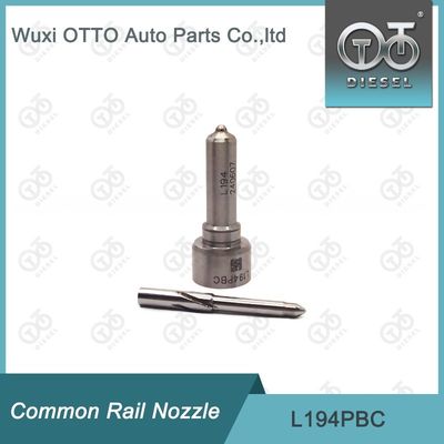 Yüksek Hızlı Çelik Delphi Common Rail Nozzle L194PBC BEBE4D24003 için Gümüş bitirme ile