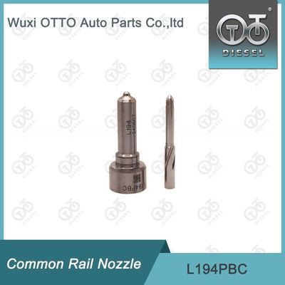 Yüksek Hızlı Çelik Delphi Common Rail Nozzle L194PBC BEBE4D24003 için Gümüş bitirme ile