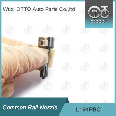 Yüksek Hızlı Çelik Delphi Common Rail Nozzle L194PBC BEBE4D24003 için Gümüş bitirme ile