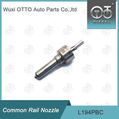 Yüksek Hızlı Çelik Delphi Common Rail Nozzle L194PBC BEBE4D24003 için Gümüş bitirme ile