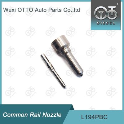 Yüksek Hızlı Çelik Delphi Common Rail Nozzle L194PBC BEBE4D24003 için Gümüş bitirme ile