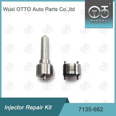 7135-662 Delphi Enjeksiyon tamir kiti Enjeksiyonlar için R05001D Nozzle-Valve Kit Nozzle L252PRD dahil