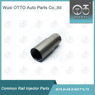Yüksek Hızlı Çelik Dizel Yakıt Enjektör Nozül Kapağı Somun Boyutu Φ18.9×46.9×M17*0.75, Piezo Enjektör için, Kağıt Kutu Ambalajında Plastik Torba İçinde