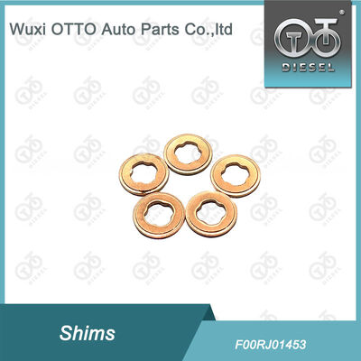 100 ADET Common Rail Enjektör Shim F00RJ01453 Bakır Yıkama F 00R J01 453