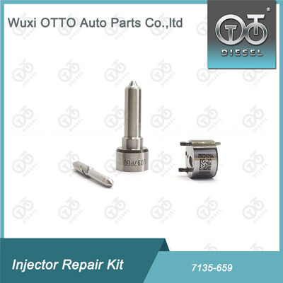 Nozzle-CVA Kit 7135 - 659 Enjeksiyoncu Nozzle Tamir Kit Nozzle L097PBD ve Valve 28239294 içerir