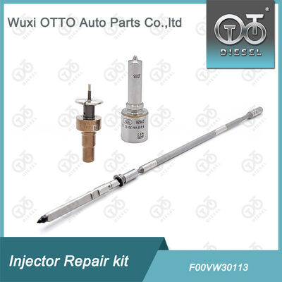Common Rail Enjektör Tamir Takımı F00VW30113 Enjektör için Vana Kapağı T614 Dahil 0445110583/584/338002F610
