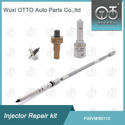 Common Rail Enjektör Tamir Takımı F00VW30113 Enjektör için Vana Kapağı T614 Dahil 0445110583/584/338002F610