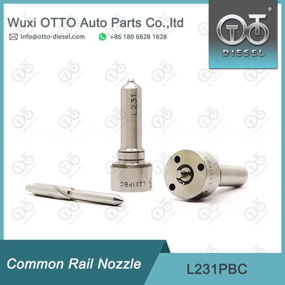 Enjektörler için L231pbc Common Rail Nozulu Bebe4c06001 Yüksek Hız